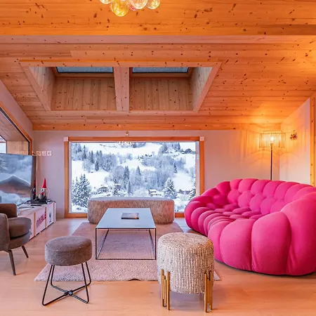 Nouveau ! Octopussy Avec Jacuzzi Et Sauna, 4 Pour 8 Personnes Chalet Les Gets
