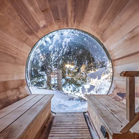 Nouveau ! Octopussy Avec Jacuzzi Et Sauna, 4 Pour 8 Personnes Chalet